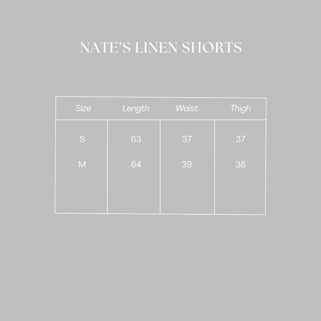 Nate’s Linen Shorts