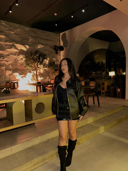 Black Leather Jacket