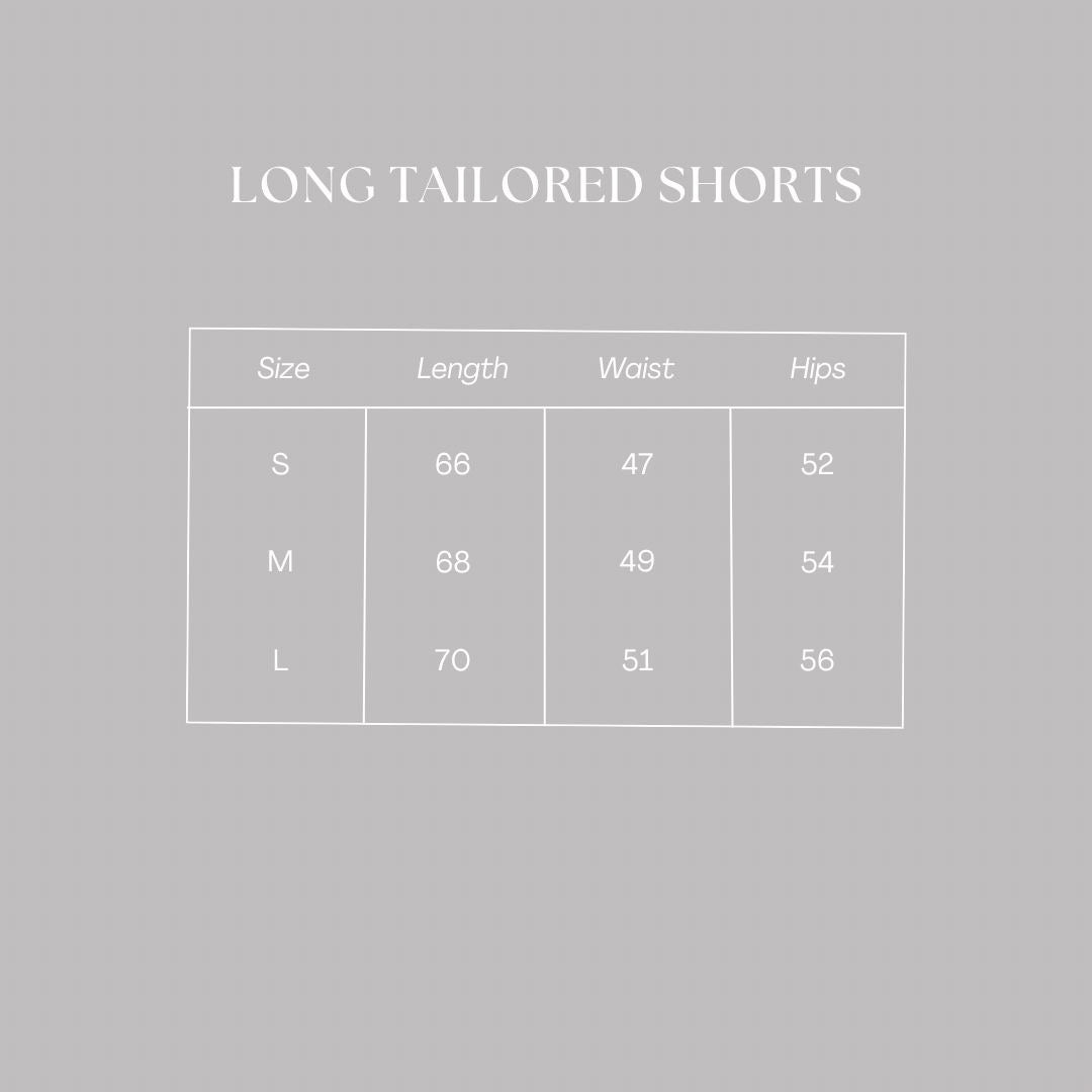 Long Tailored Shorts
