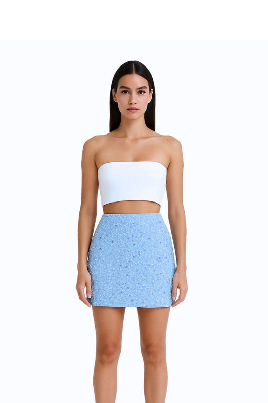 Mini Blue Skirt