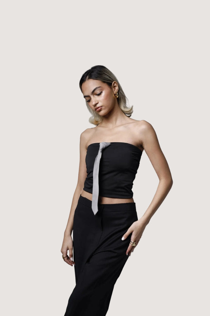 Jessie’s tie top (Black)
