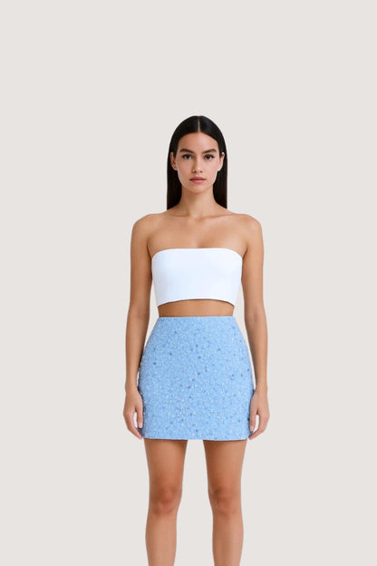 Mini Blue Skirt