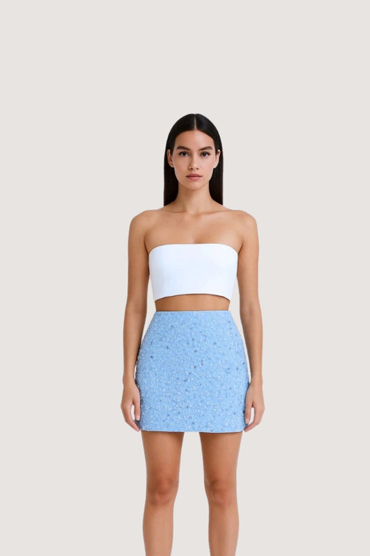 Mini Blue Skirt