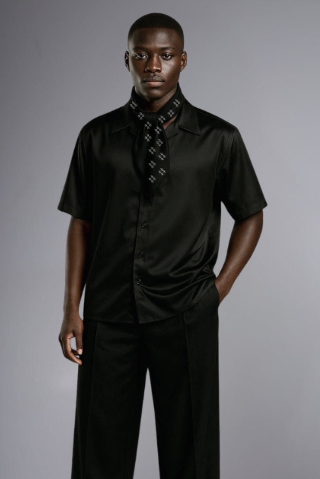 Midnight Wrap Chemise