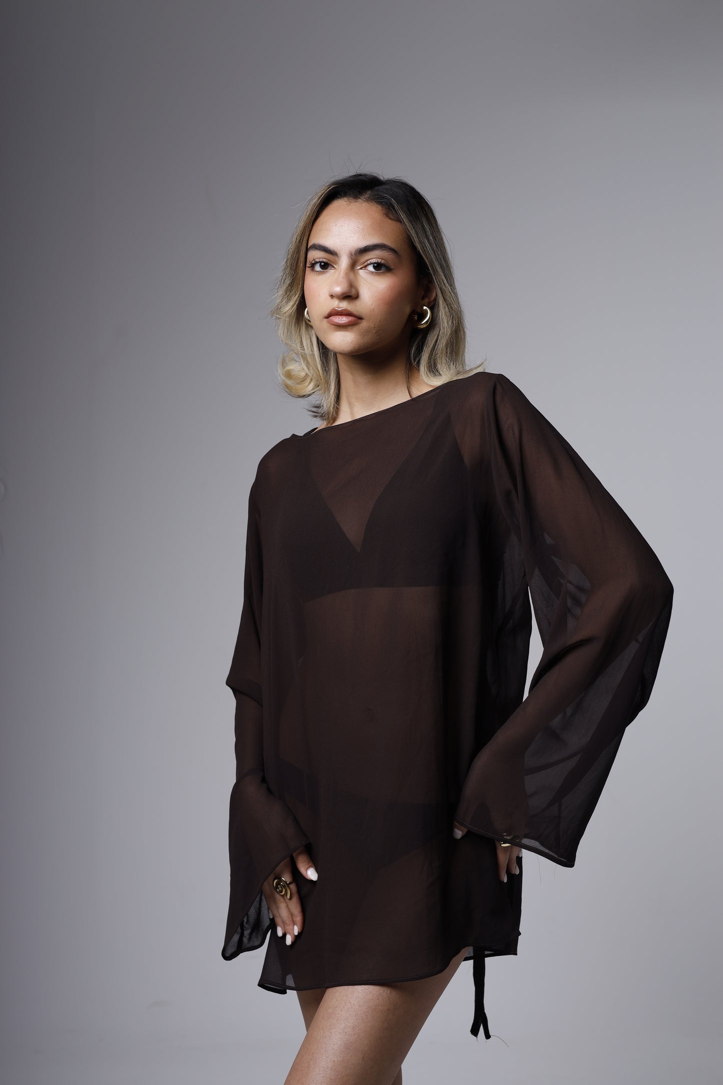 Brown Dress