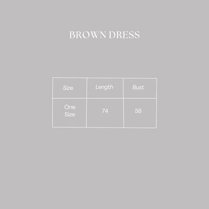 Brown Dress